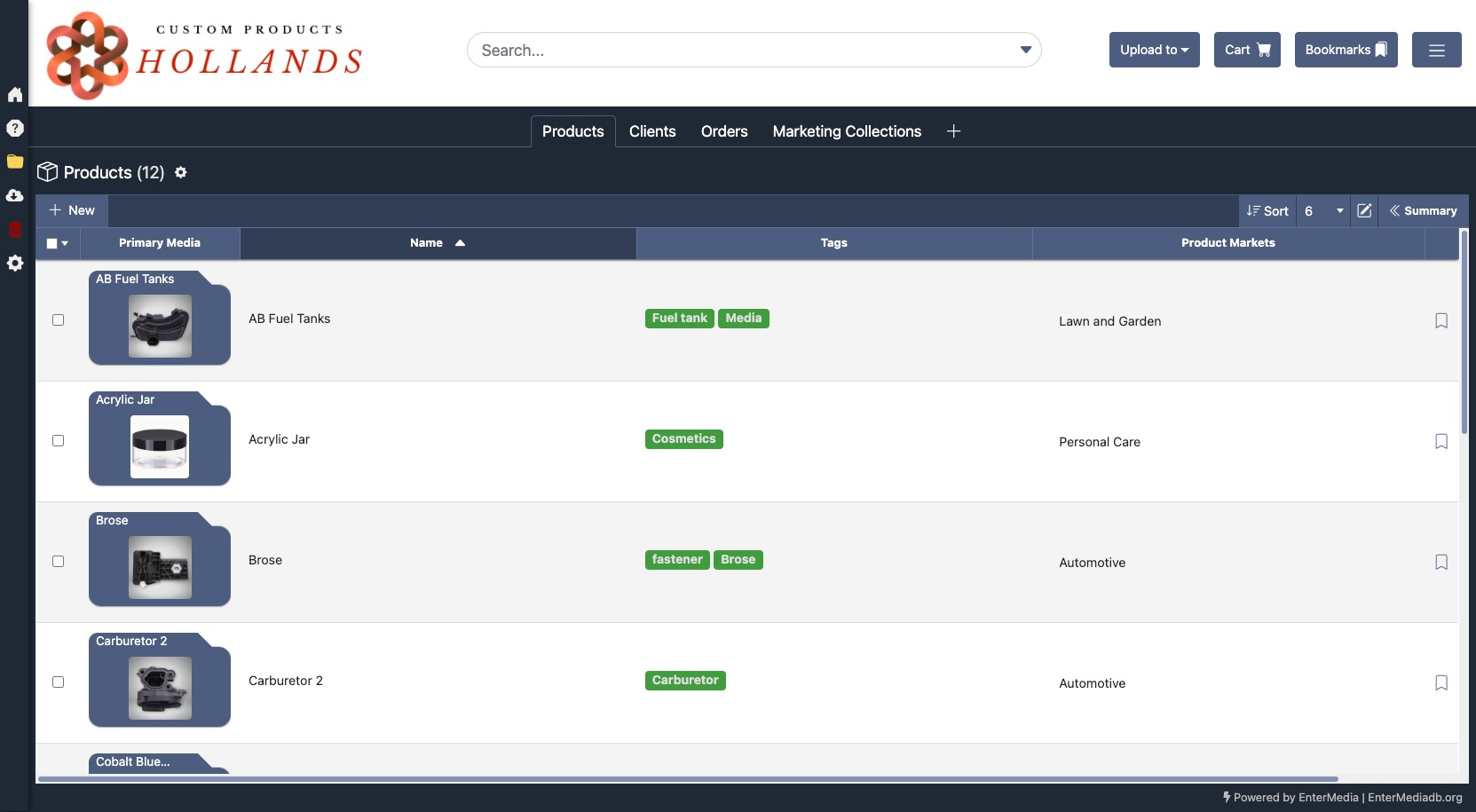 eMediaLibrary Entities